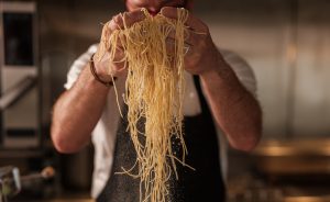 Bigoli pasta process